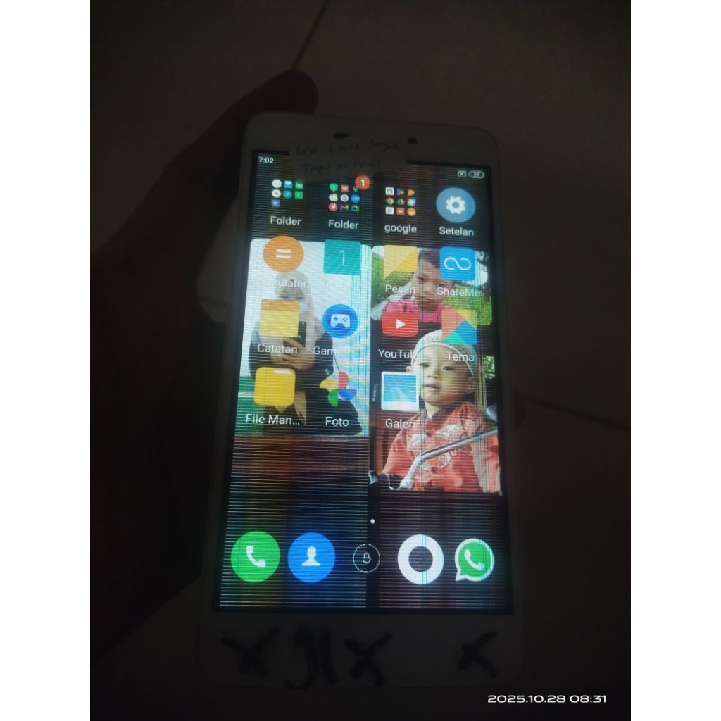 Hp Redmi 4a 2/16 Ori Komplit