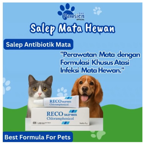 Salep Mata Kucing & Anjing Clamidia | Obat Infeksi Mata Anabul | Atasi Belekan, Bengkak & Merah
