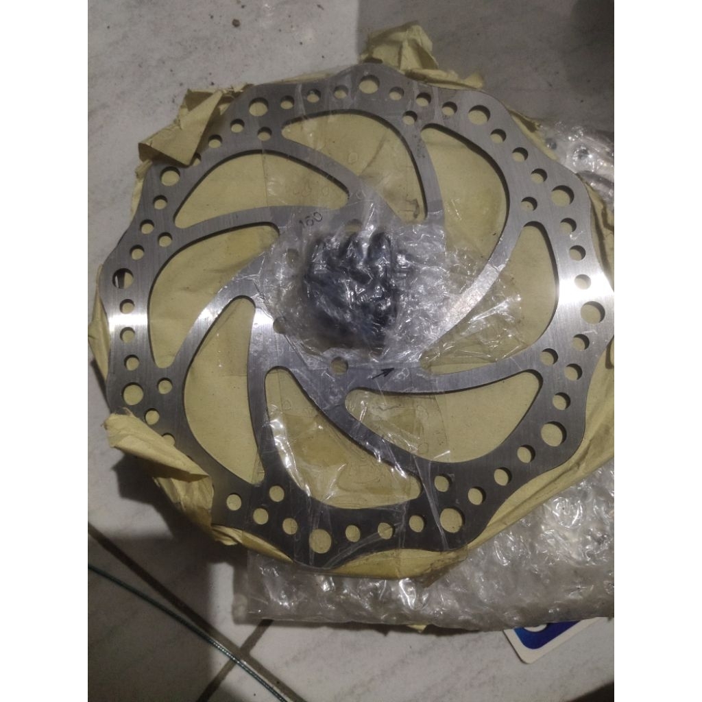 rotor atau piringan cakram sepeda 160