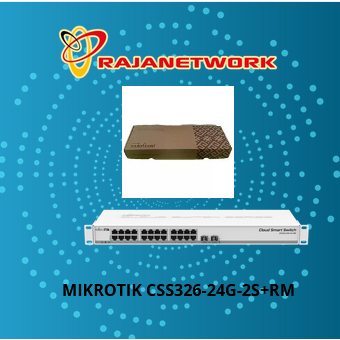MikroTik CSS 326 24G 2S+ RM / CSS326-24G-2S+RM
