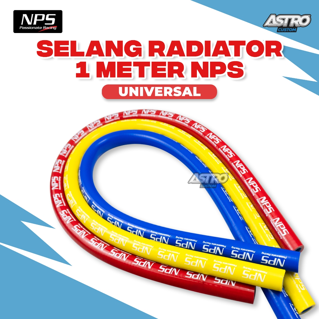 Selang Radiator Vario PCX Nmax Xmax Aerox Ninja R 250 CBR150 Vixion GSX R15 R25 1 Meter Universal