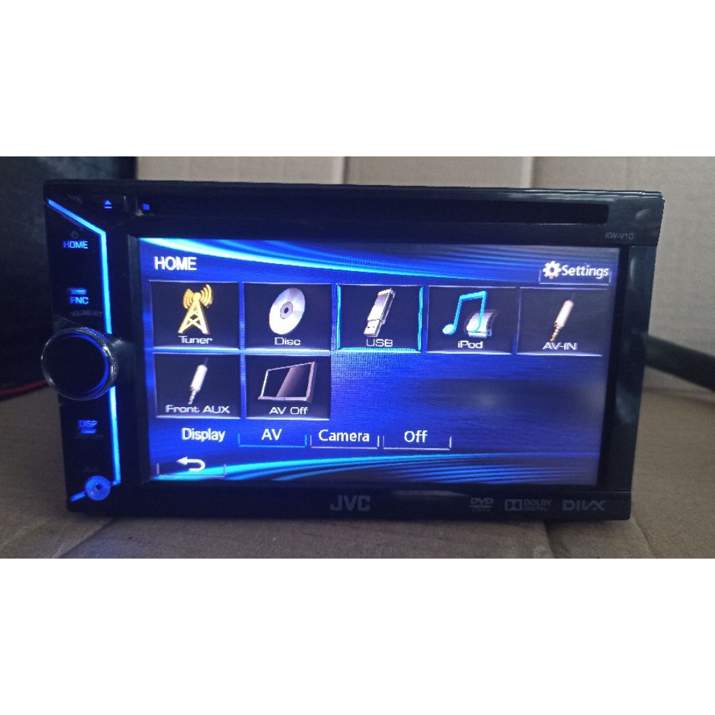 Headunit Dobeldin JVC Audio Tape USB AUX