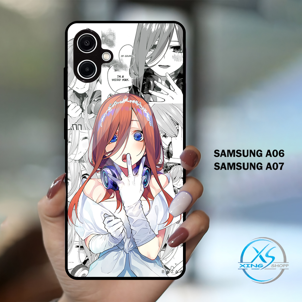 [MT52]  Case Glossy Case | SAMSUNG A06 | SAMSUNG A07 |  CASE KEKINIAN LUCU |  Casing Hp Kilau Motif 