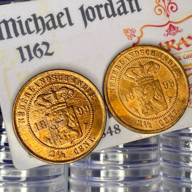 koin benggol 2,5 cent tahun 1899 dijamin asli