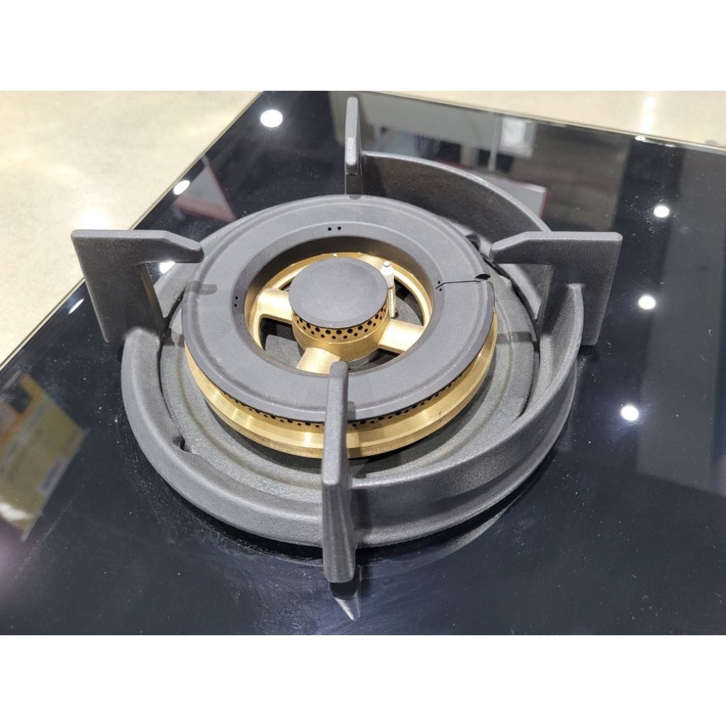 Tecnogas H72VBCIBG Kompor Tanam Gas 2 Tungku Built-in Hob