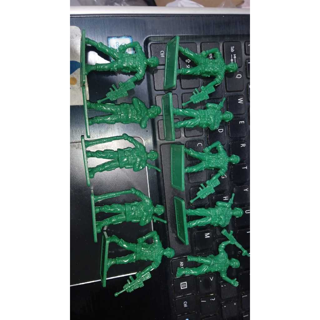 mainan tentara army combat figure detail bagus