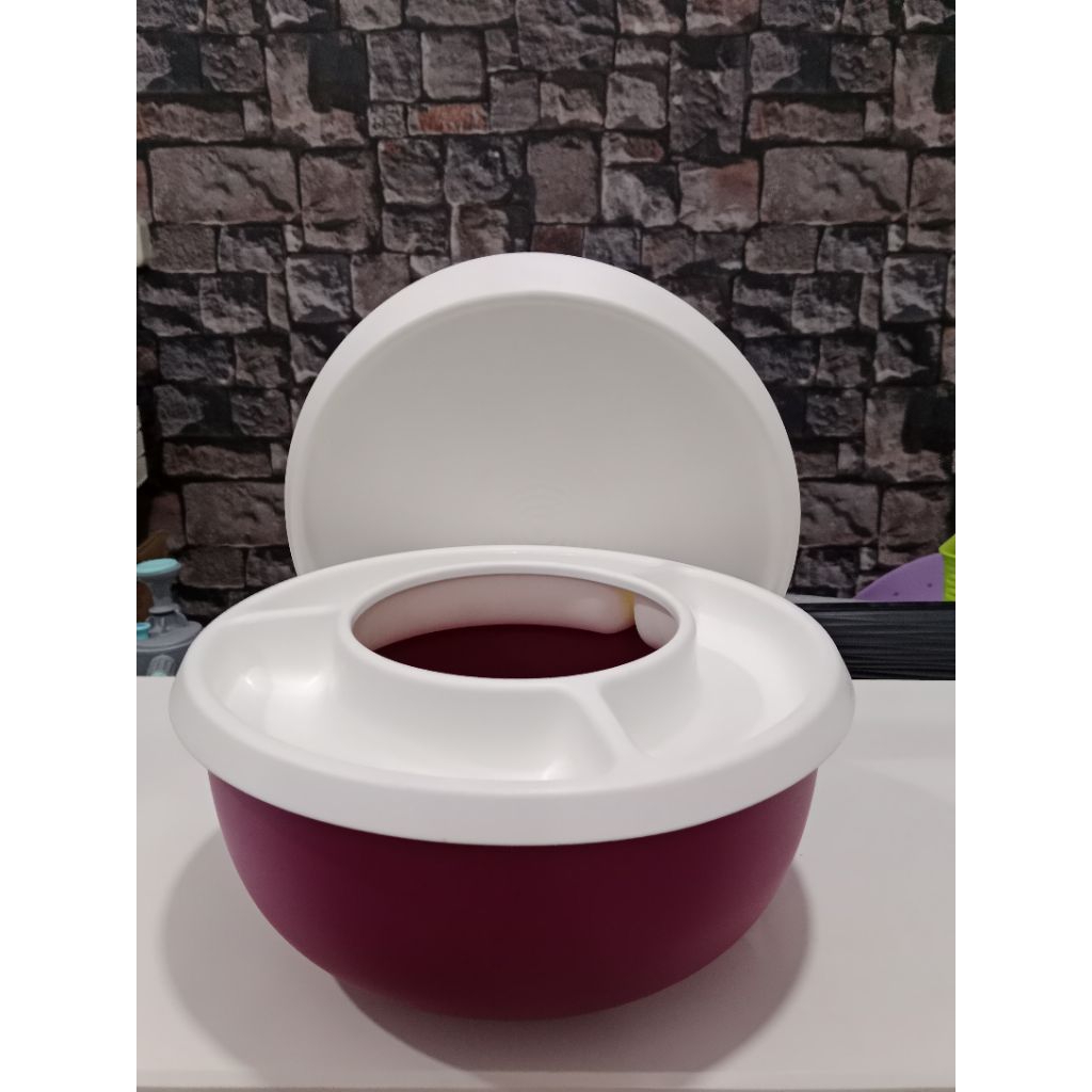 Radish Bowl Tupperware 4.3L & 550ml