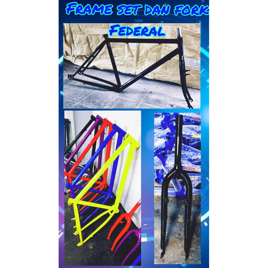 Frame set sepeda MTB grivel 26 seperti federal