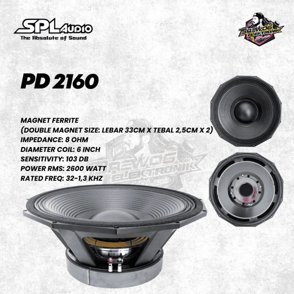 KOMPONEN SPEAKER SPL PD 2160