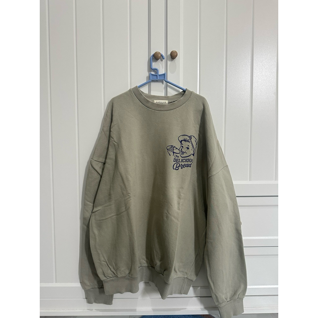 [PRELOVED] Sage Green Oversize Sweater