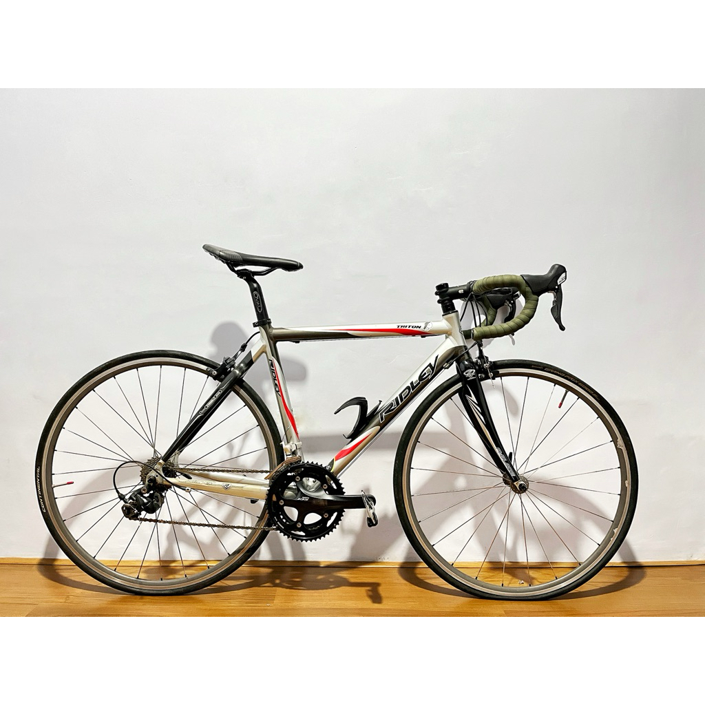 SEPEDA BALAP ROADBIKE RIDLEY TRITON C SIZE S 10 SPEED SHIMANO 105 DT SWISS