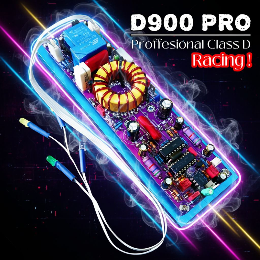 Driver Amp D900 PRO | Amplifier Class D | High Quality | High Efisiensi