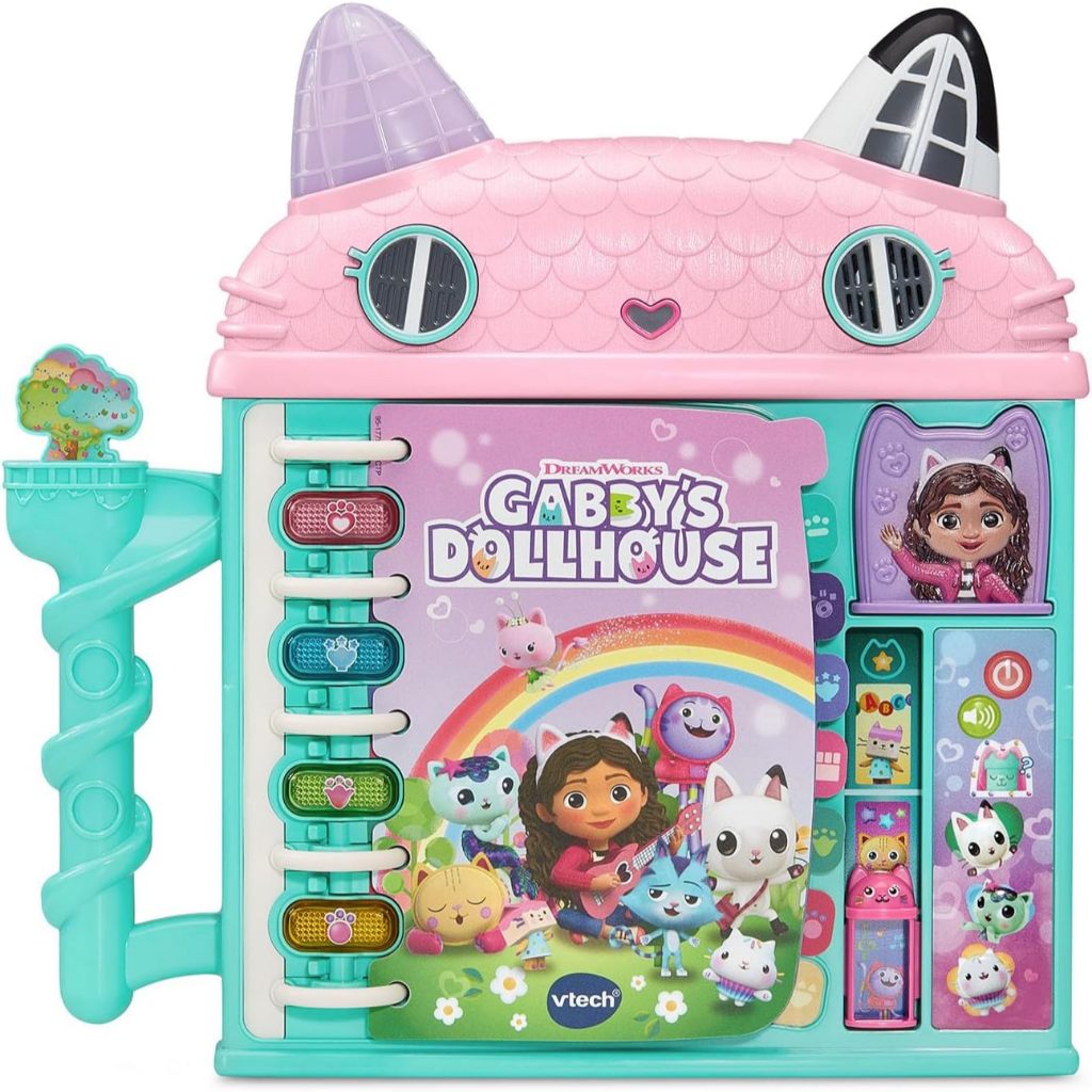 Gabby’s Dollhouse Cat-a-Vator Discovery Book