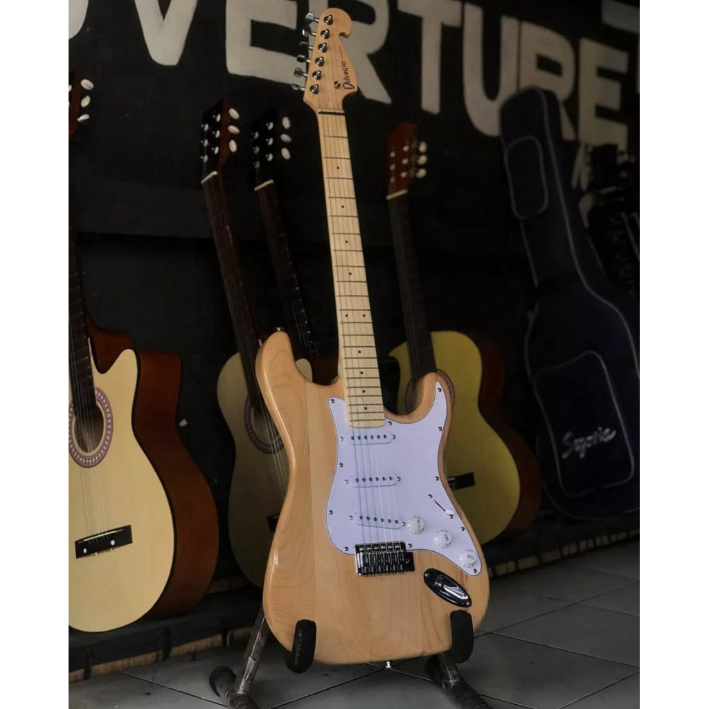 Gitar Elektrik Original Difergio Startocaster Natural