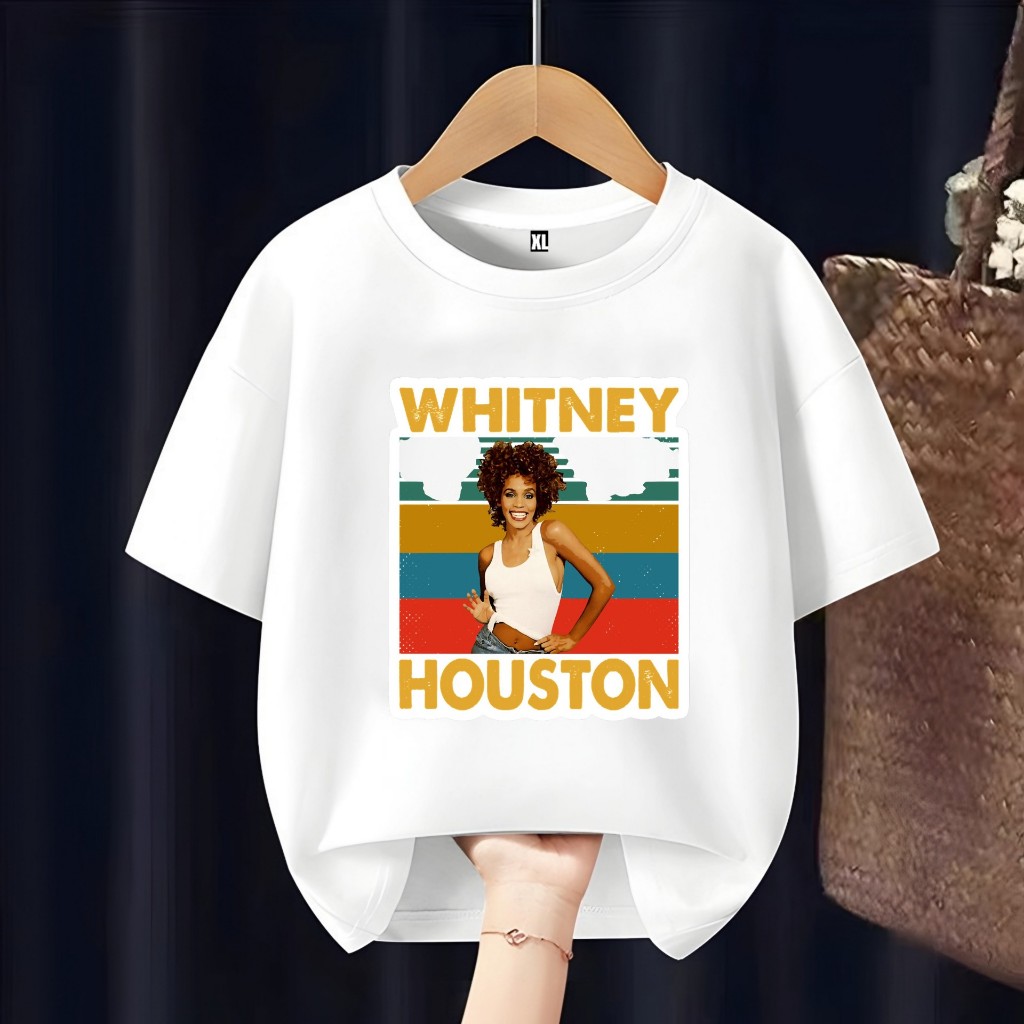 BAJU KAOS ANAK WHITNEY HOUSTON FREE CUSTOM NAMA