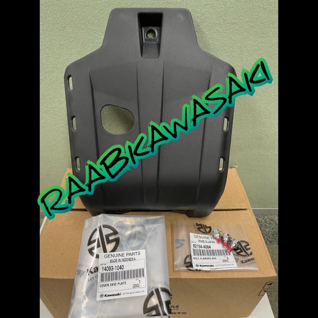 cover pelindung mesin bawah set klx 150 SM/klx 230 SM original kawasaki