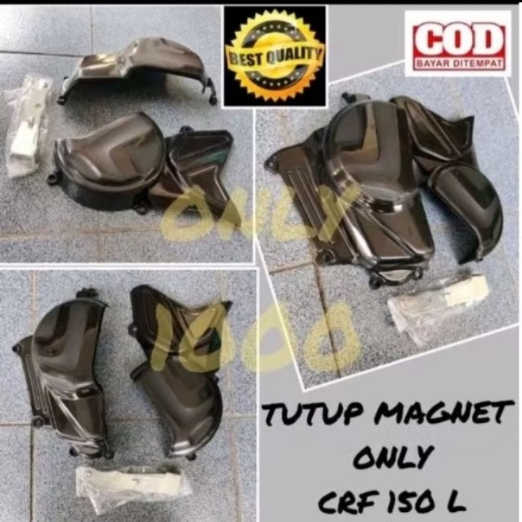 TUTUP MAGNET ONLY CRF150L COVER BLOK MESIN CRF 150 L TRAIL SUPERMOTO MOTOCROSS