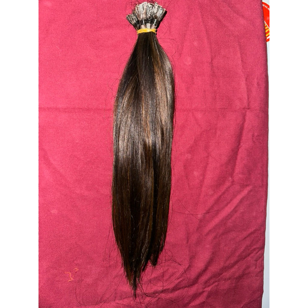 rambut sambung 35 cm 90 helai