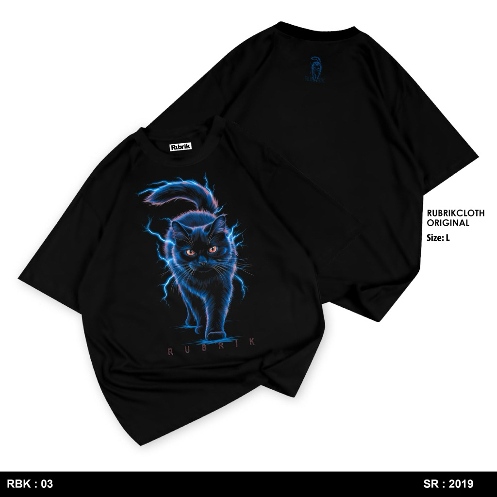 RUBRIK - Kaos Distro Premium / Baju Kaos Distro Pria Wanita / T Shirt Distro 100% Cotton 24s Unisex-