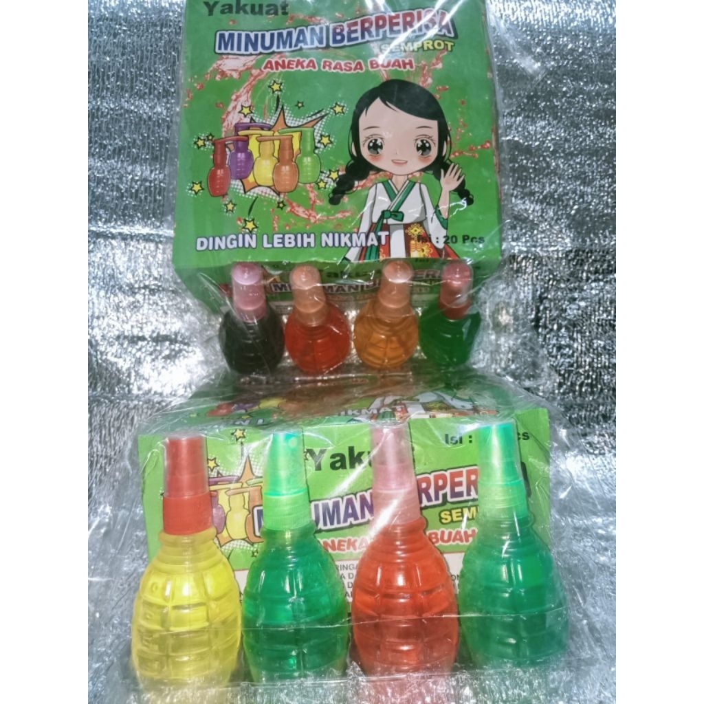 permen anak semprot granat anak