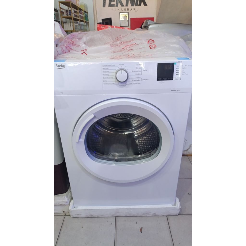 Mesin pengering Beko, Dryer Beko 8kg Konversi, mesin Pengering laundry