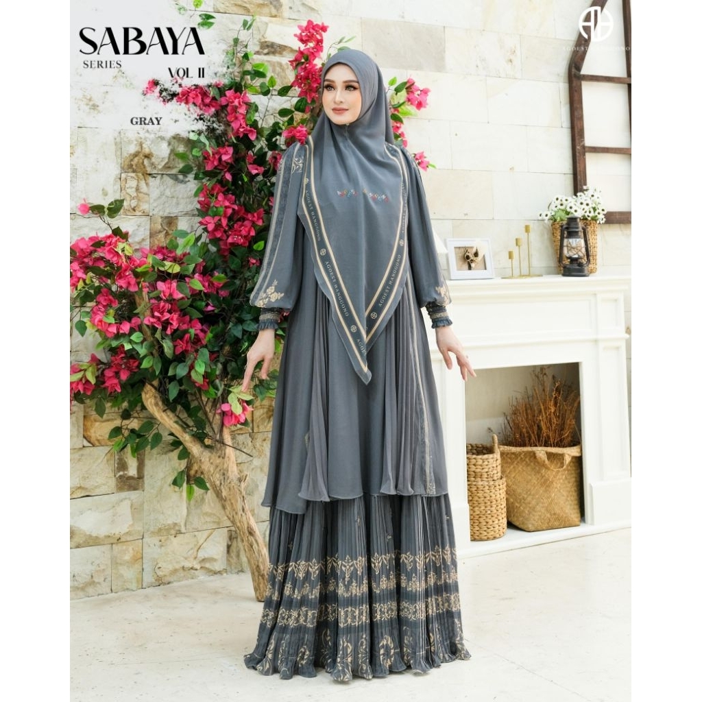 Sabaya set syari original Agoest hanggono