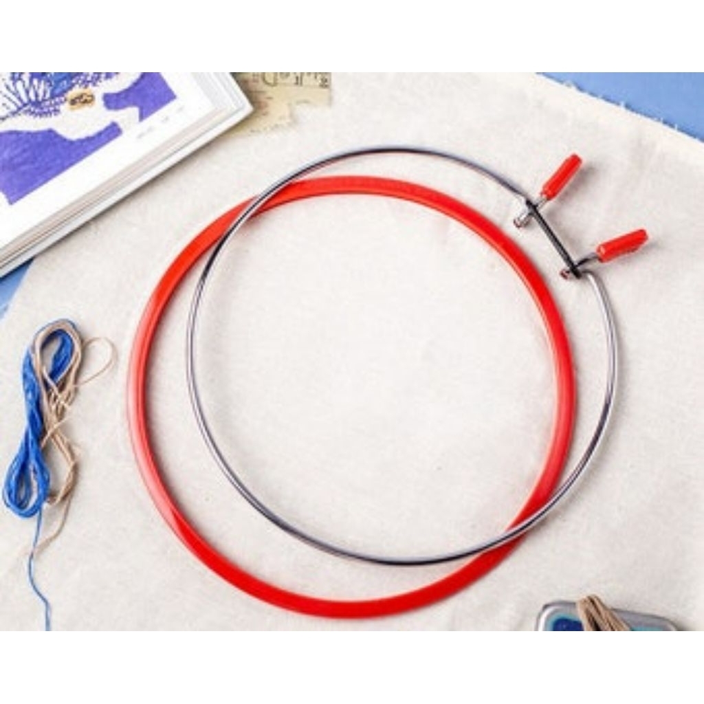 Pemidang Sulam Kristik Embroidery Hoop Nurge