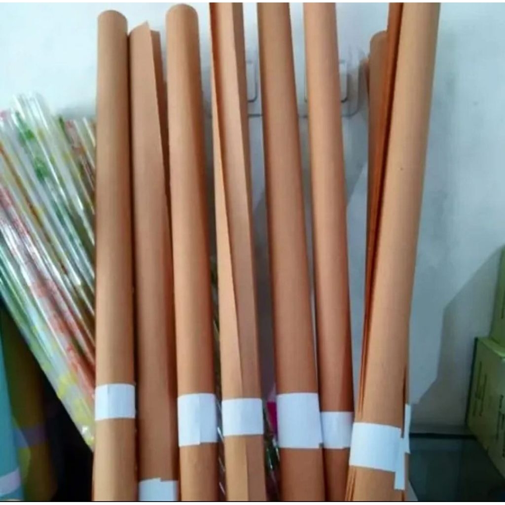 (SELEMBAR) Kertas kopi / Kertas Coklat 90 X 120cm / Kertas Copy / Kertas kopi Besar / Kertas pembung