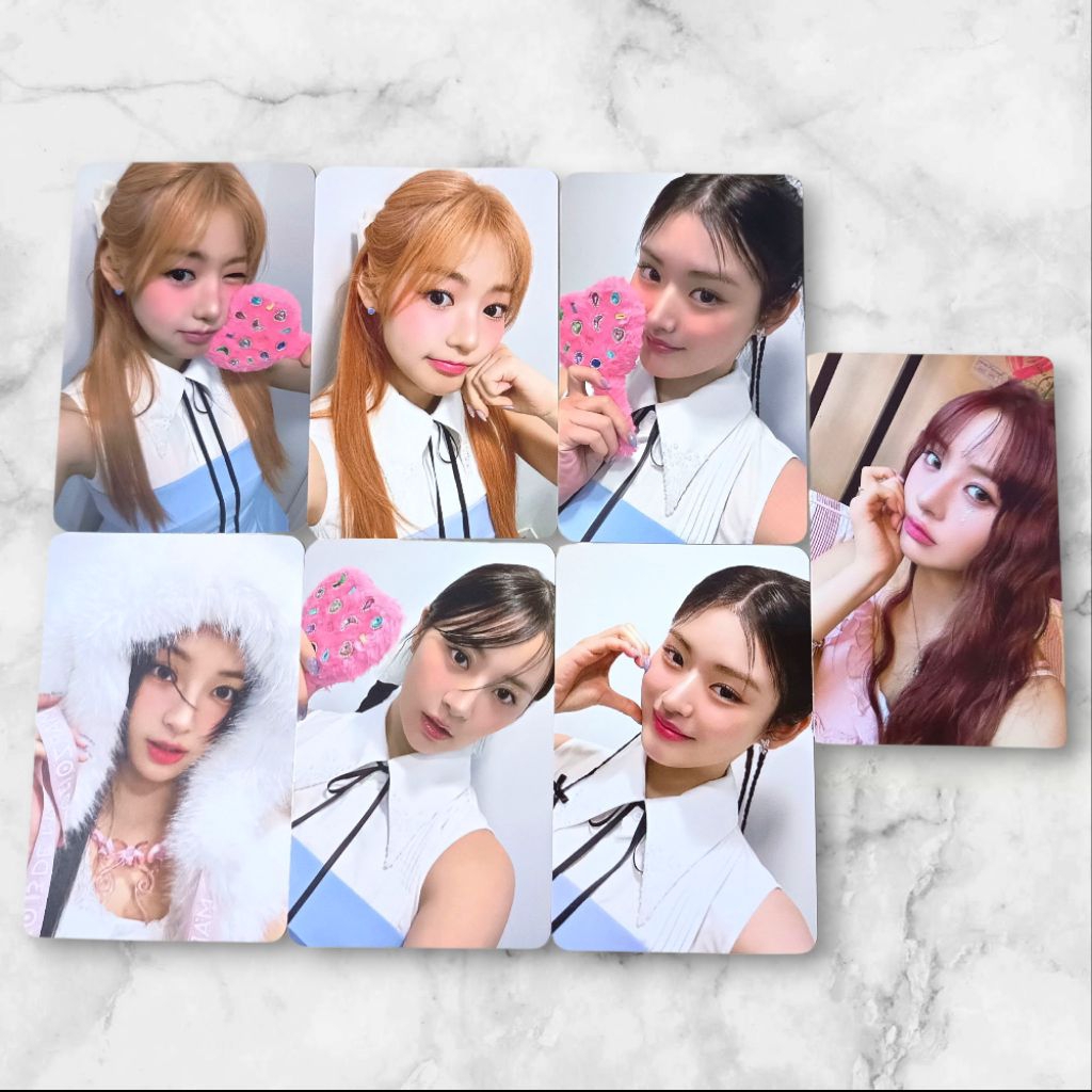 Photocard Fifty Fifty Official Photocard Fifty Fifty Love Tune Photocard Fifty Fifty Hana Yewon Chan