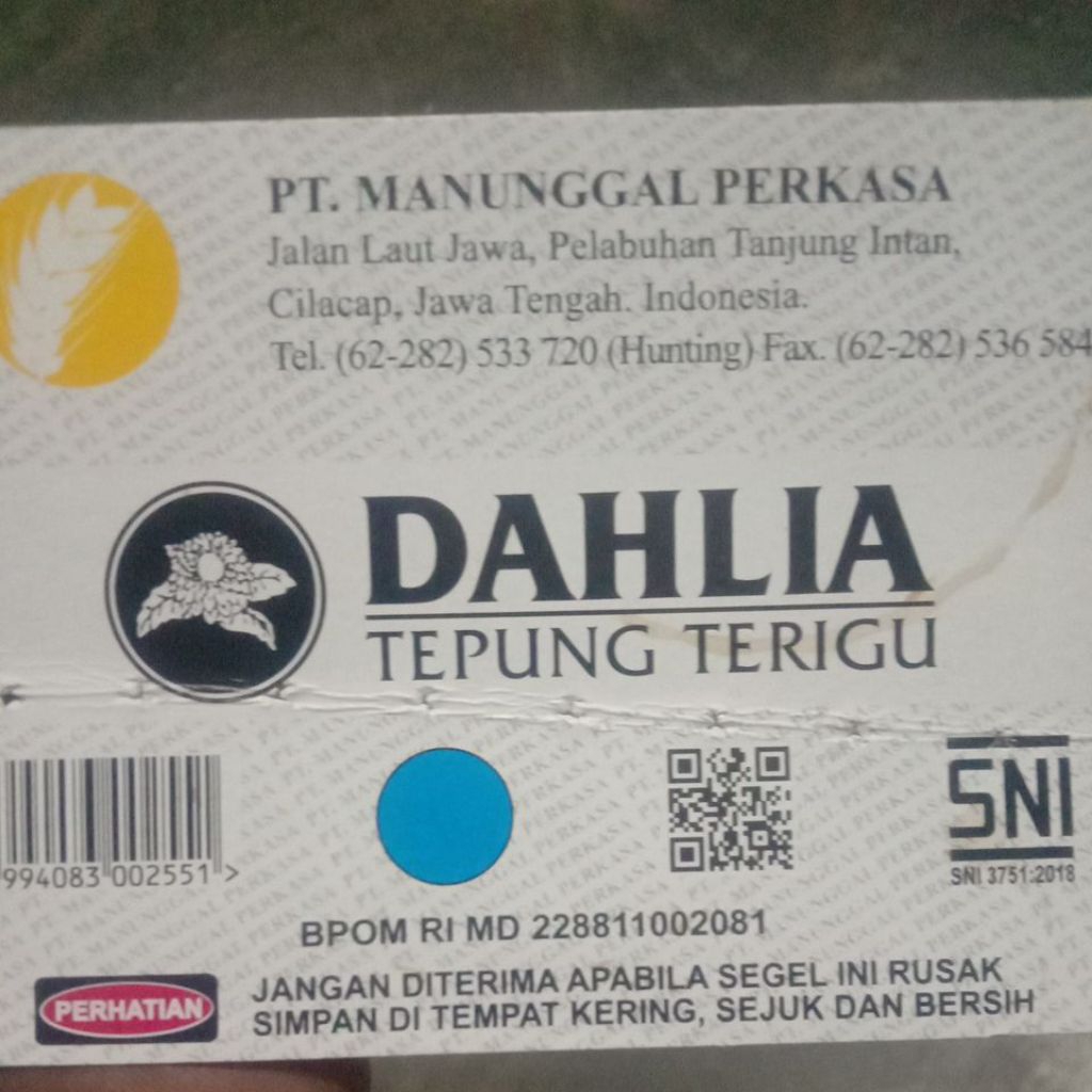 tepung terigu merk dahlia