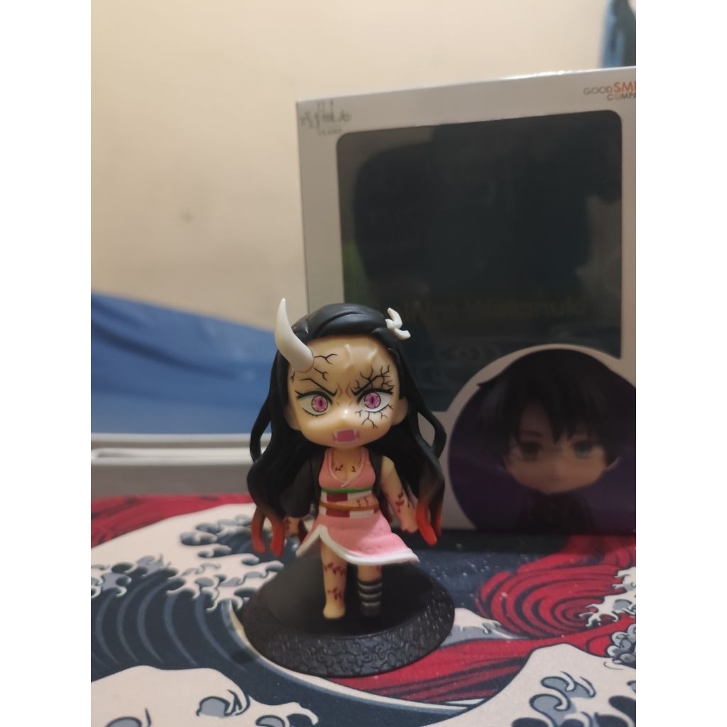 box only nendoroid ori (1961) + nendoroid nezuko kw