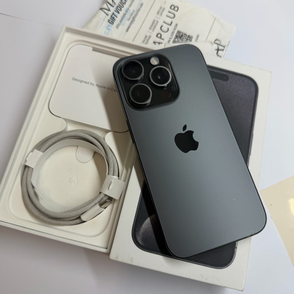 iPhone 15 Pro 256 GB Second  Ex Digimap (Pemakaian Pribadi)