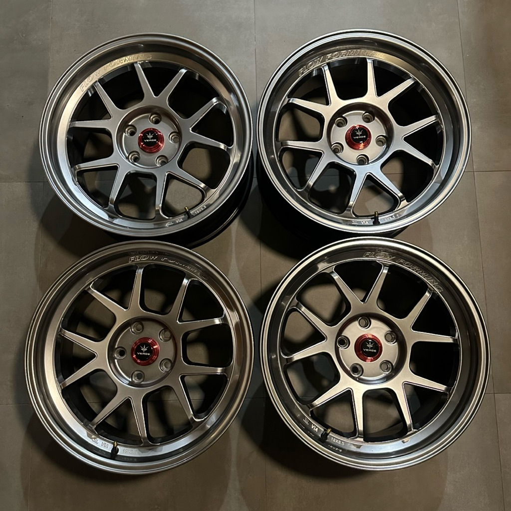 Velg Ring 18 Verde Venom 6 Innova Crv Hrv Civic Destinator Xforce Zenix Venturer Crv R18