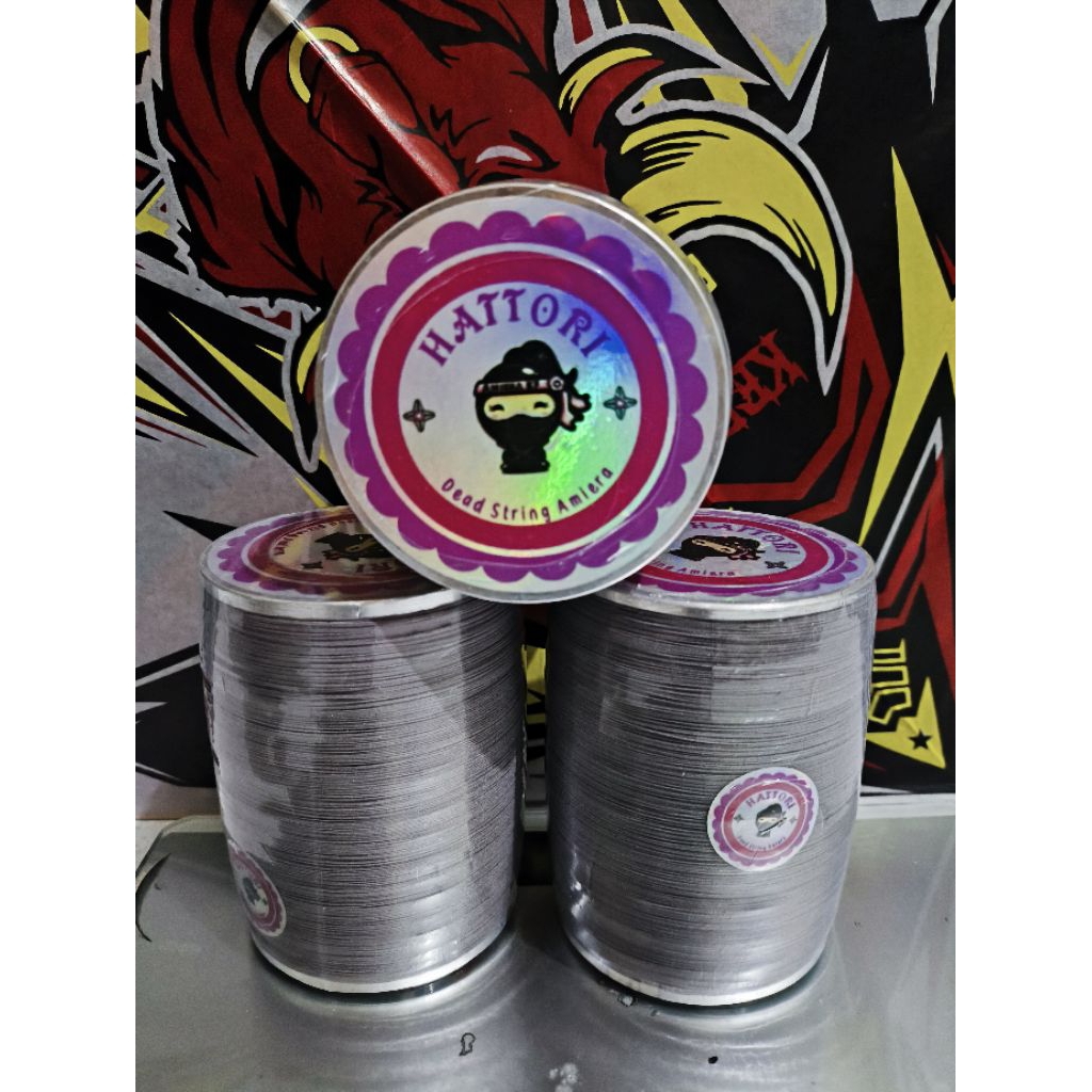 BENANG GELASAN HATTORI LOGO PINK LIMITED EDITION klos stainless, kasta TERTINGGI team amiera