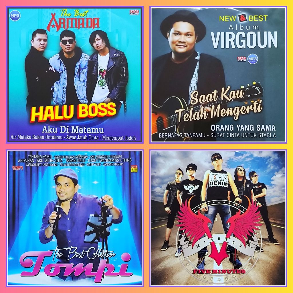 Kaset MP3 Lagu Pop Armada - Virgoun - Tompi - Five Minutes Pilihan Album