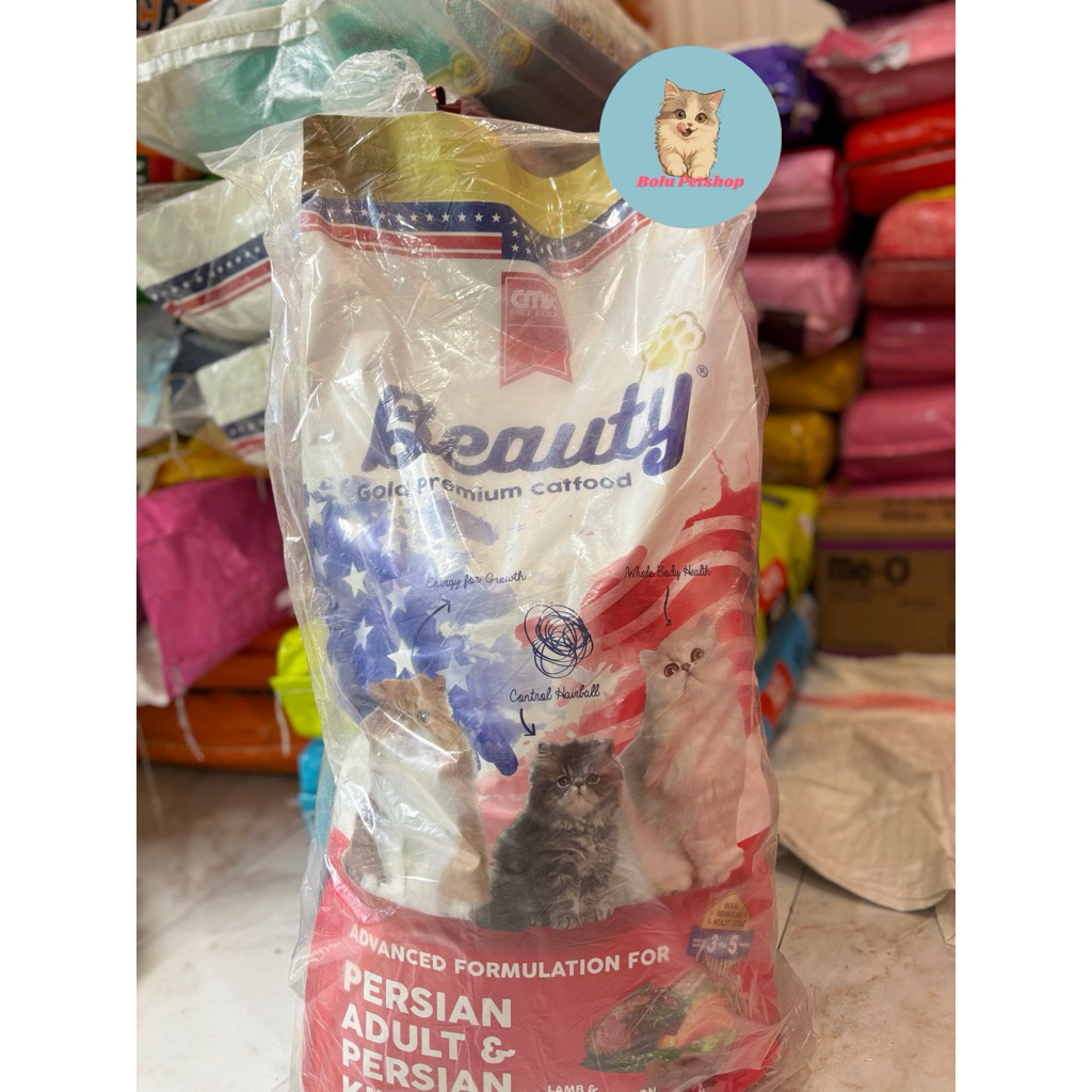 BEAUTY GOLD PERSIAN 15kg makanan kucing premium - Makanan Kucing Beauty