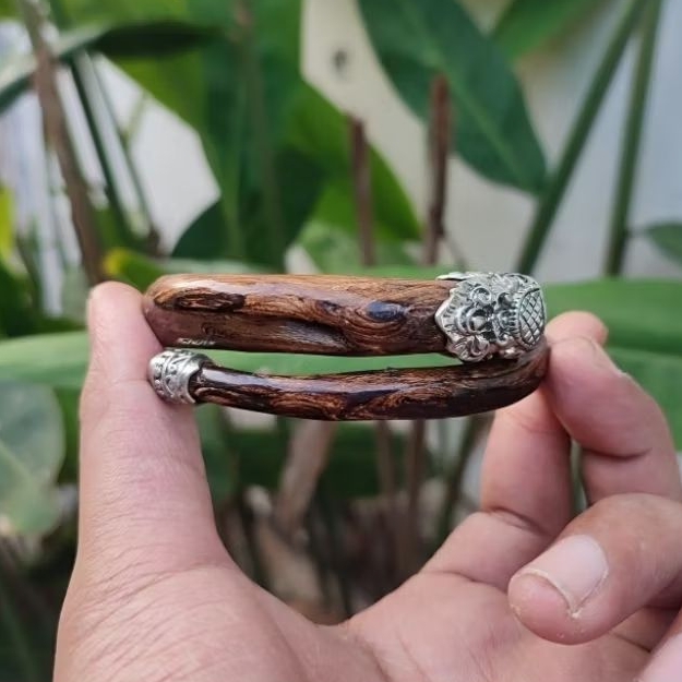 Gelang Akar Bahar Brahma Polos Variasi Alpaca Asli Berkualitas / Akar Bahar Asli