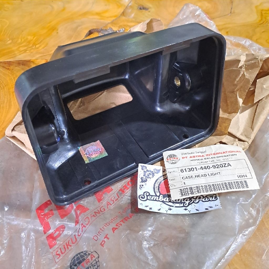 COVER BATOK REFLEKTOR LAMPU HONDA GLK GL100 GL125 CDI WIN100 WIN 100 ORIGINAL ASTRA