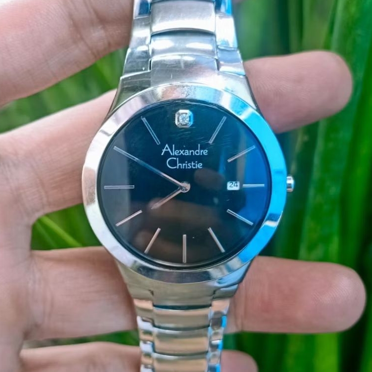 Jam Tangan Pria Original Alexandre Christie Quartz