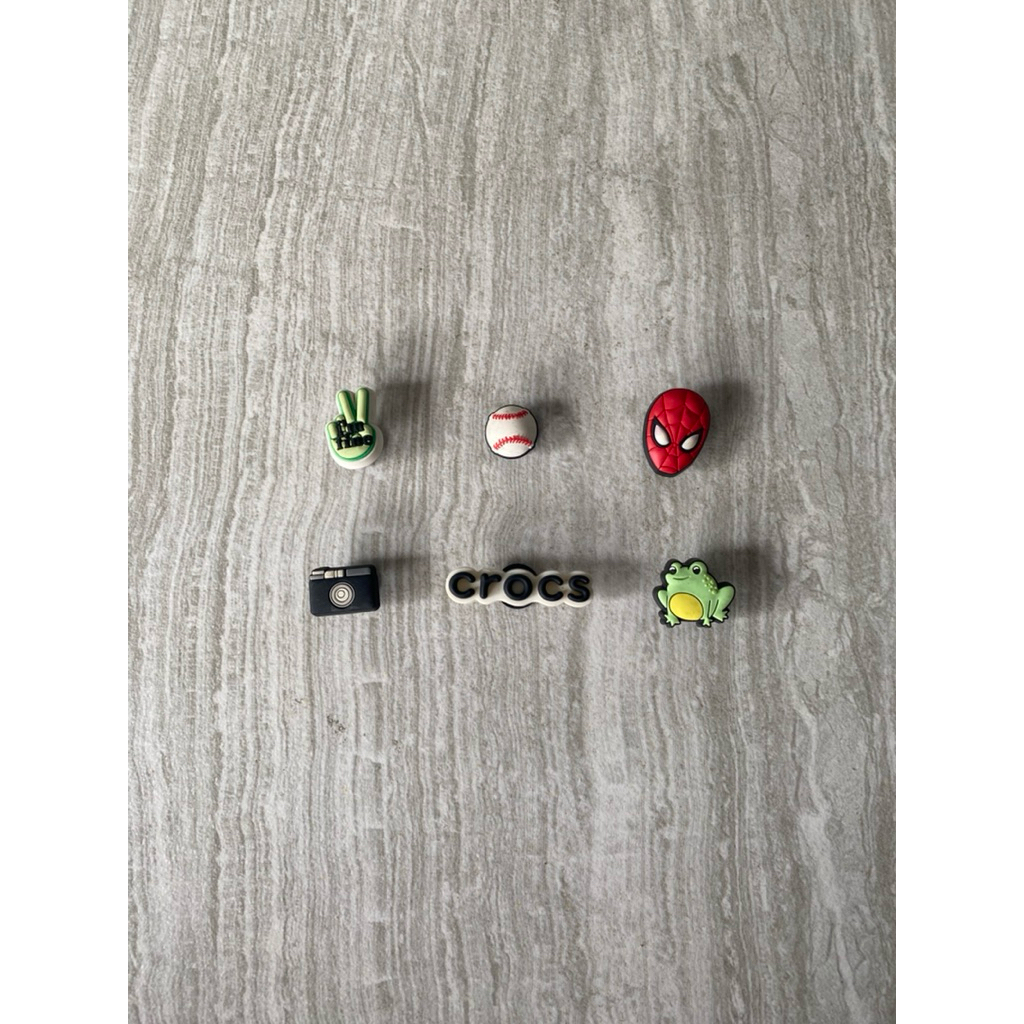 Jibbitz Crcs 6 Pcs Preloved