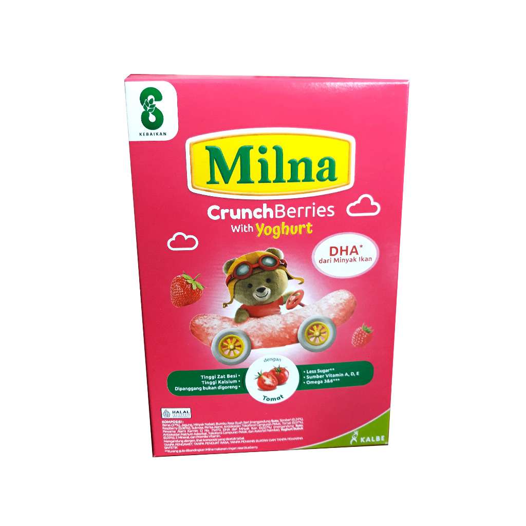 MILNA Crunch 20gr - Snack Bayi Snack Mpasi Cemilan Bayi 6 12 Bulan