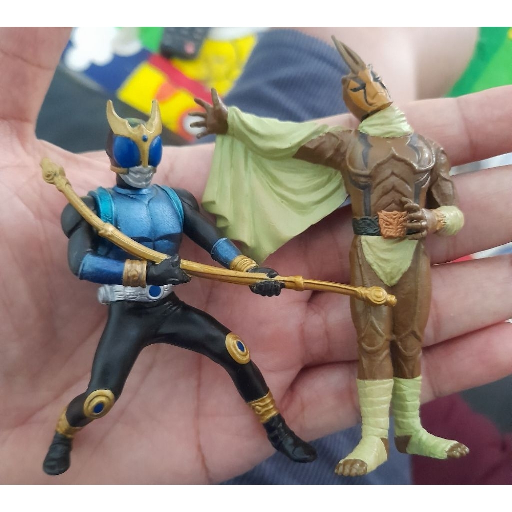 HG Kamen Rider Kuuga Dragon Form vs Villain/Musuh - 1Set Bandai Ori