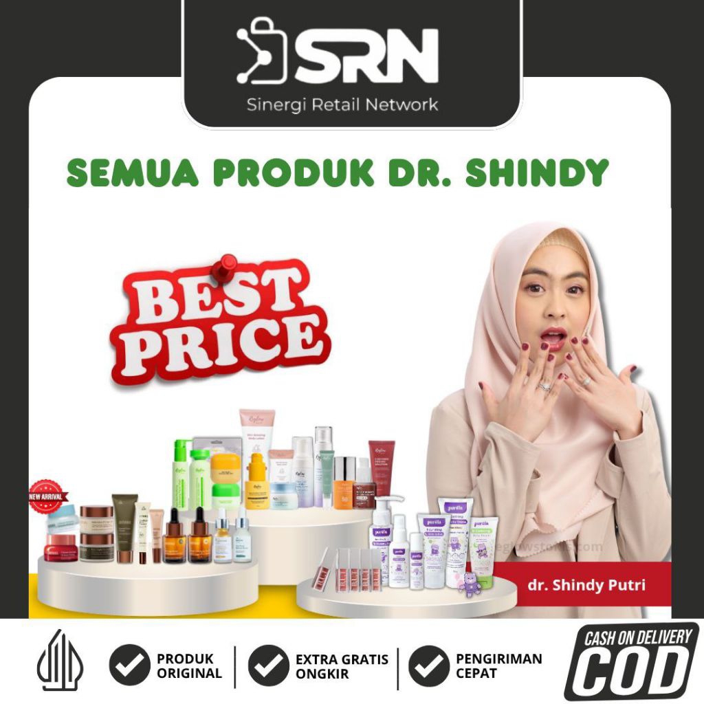 Best Seller Reglow Skincare Dr Shindy Flek Hitam Hilang Cepat BPOM Reglow But Purela Amura