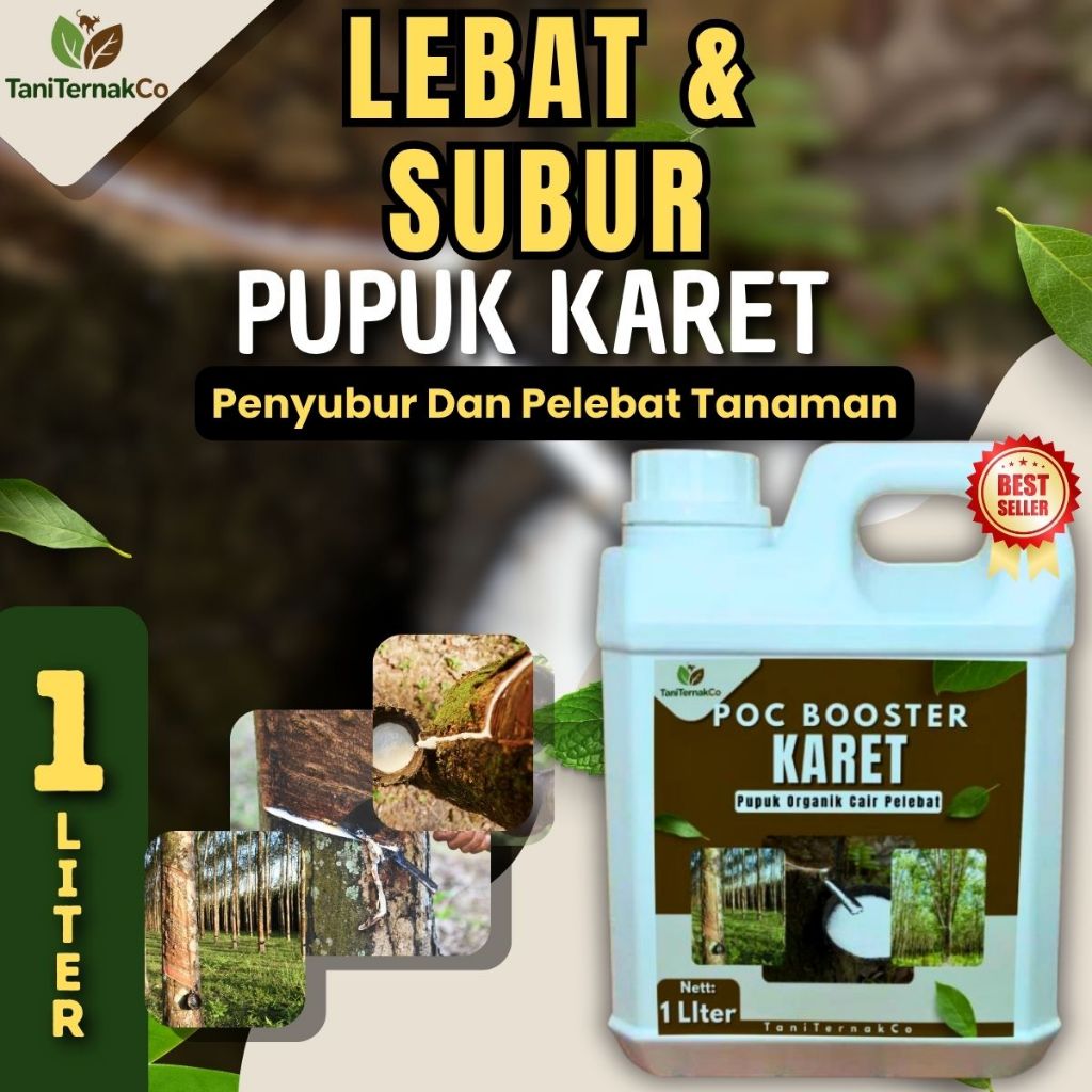 Pupuk Getah karet Mati Pupuk Penderas karet Boster Karet Penambah Getah Karet Pupuk Karet Mati Getah