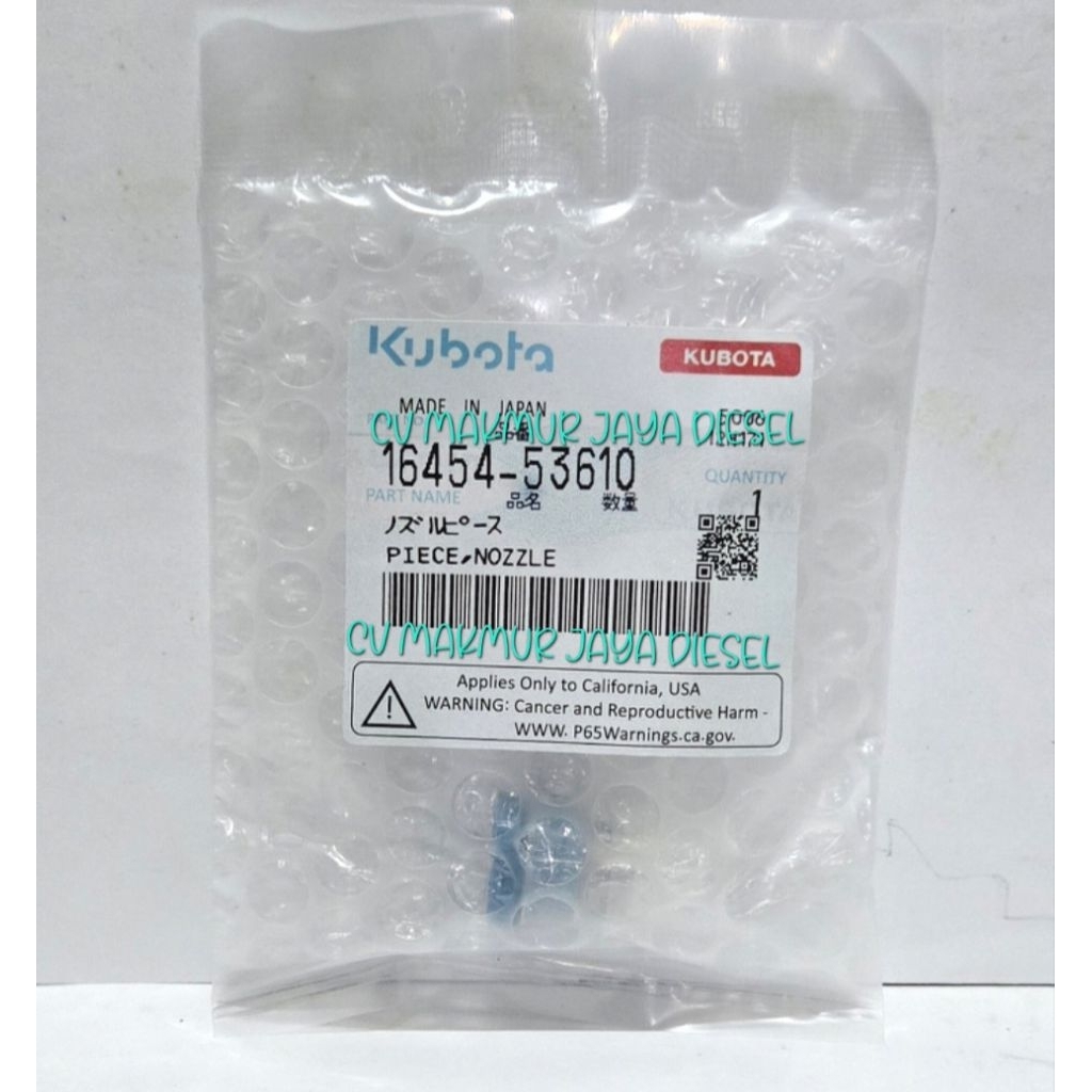 Piece Nozzle MX5000/MX5100 16454-53610 Kubota
