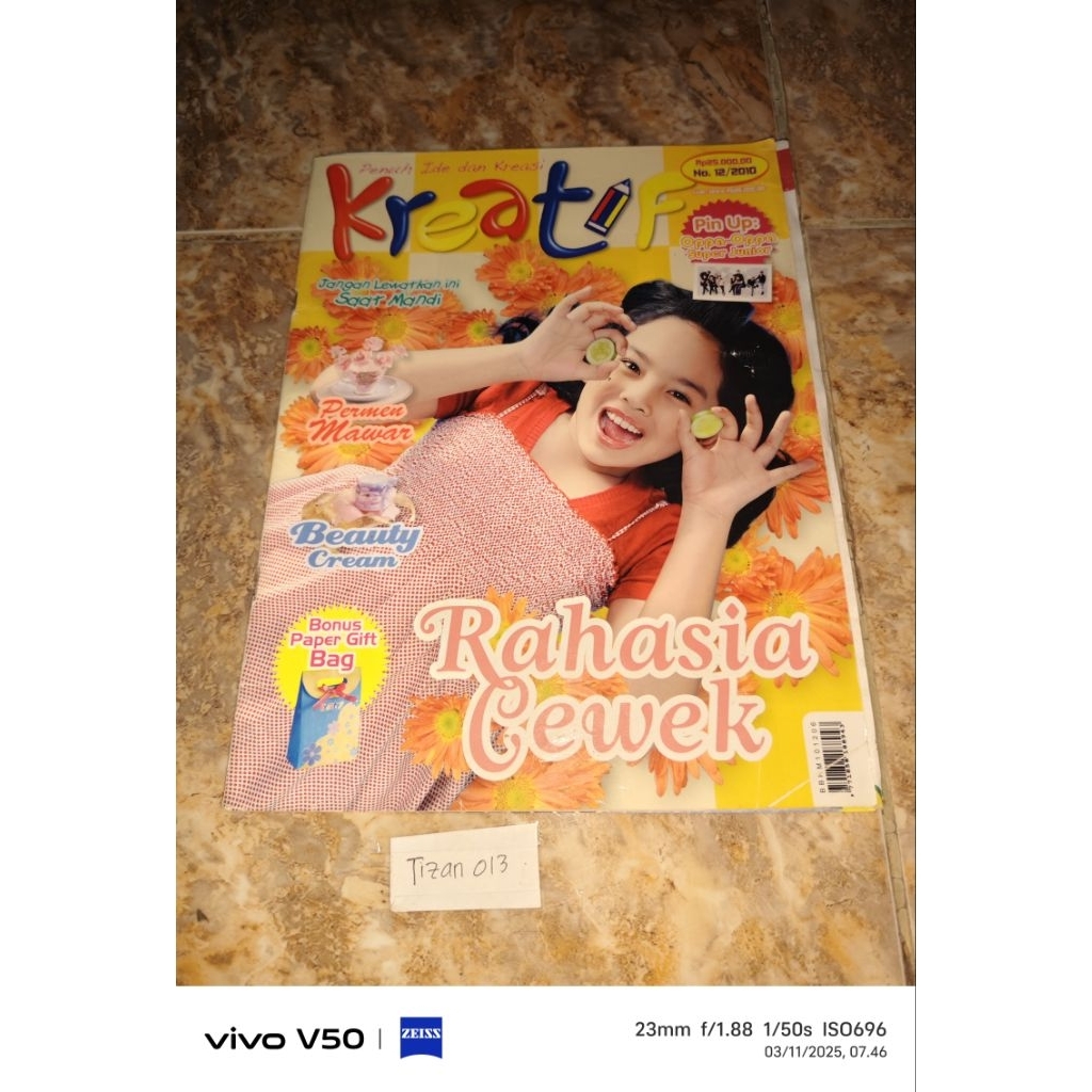 Majalah kreatif Rahasia Cewek