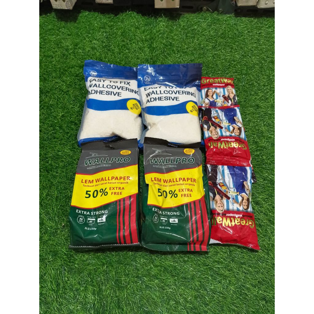 lem perekat wallpaper dinding