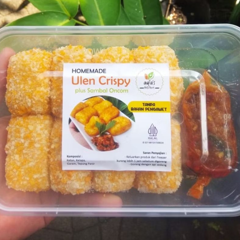 ULEN CRISPY SAMBAL ONCOM FROZEN isi 8