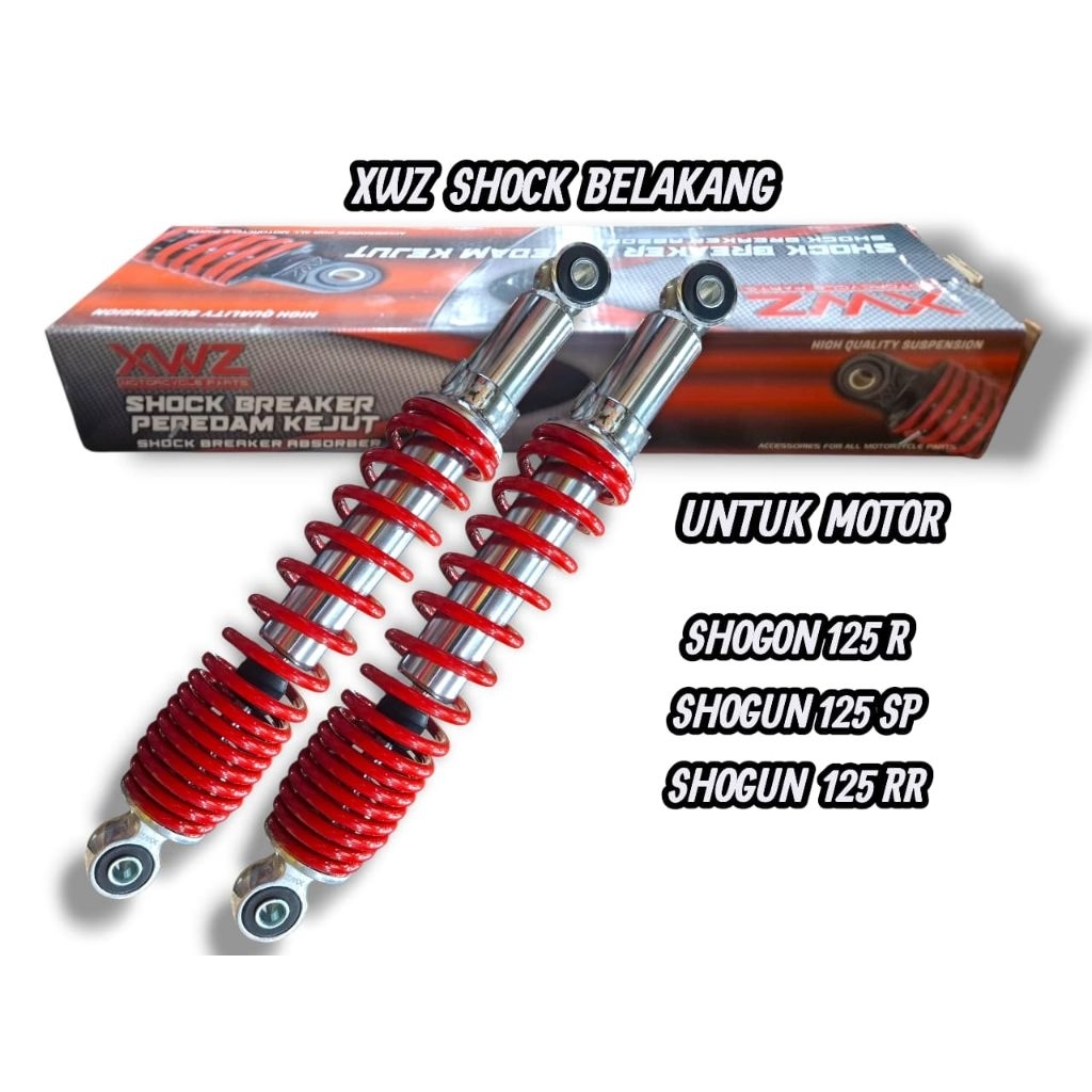 shock blk shockbreaker belakang SHOGUN 125R/ SHOGUN 125 SP/SHOGUN 125RR