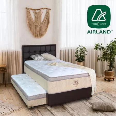 Airland Set Spring Bed 202 (Two In One) Gold Bed Dorong